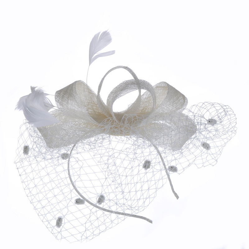 New Design Women Festival Wedding Hats Church Party Hat For Bridal Bridesmaid Party Supplies Wholesale millinery