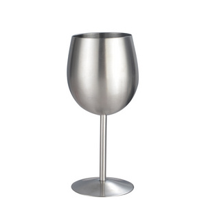 18oz Stainless steel stemless wine glasses, Red wine goblet, Unbreakable Metal Stem Red or White Wine Glass