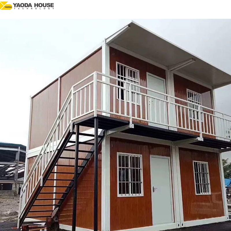 25 Years Temporary Offices Yaoda China Modular Prefab House Flat Pack Container