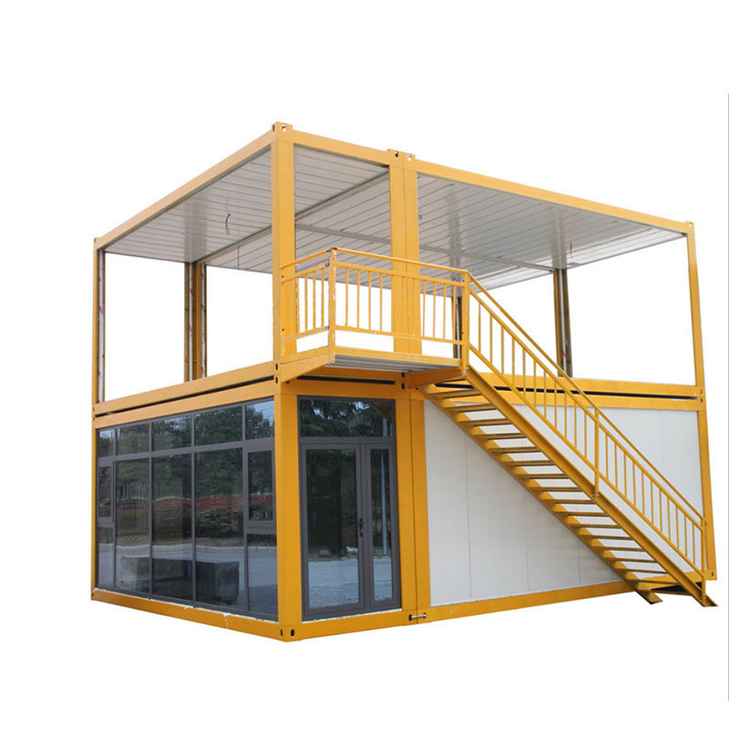 25 Years Temporary Offices Yaoda China Modular Prefab House Flat Pack Container