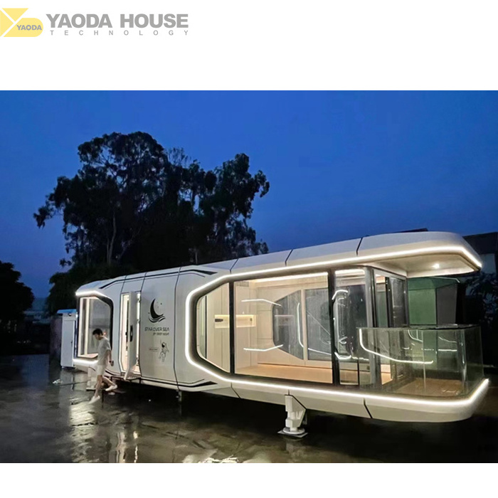 Luxury Flat Pack Portable Garden Room Office Building Prefab Home Garden Pod Space Capsule House Backyard Office Pods