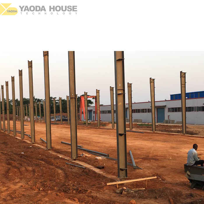 Steel Structure Warehouse Panels Frame Buildings Welded Structure Steel Warehouse