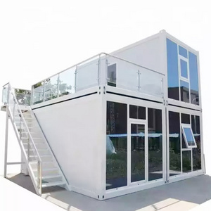 China Prefabricated Homes Container Double Story Shipping Container Homes Foldable Australian Standard