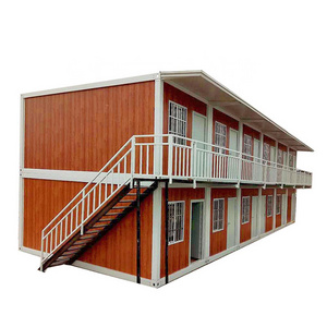 Hot Sale Outdoor Cabin Kits Expendable Metal Prefabricated House Mobile Container Homes