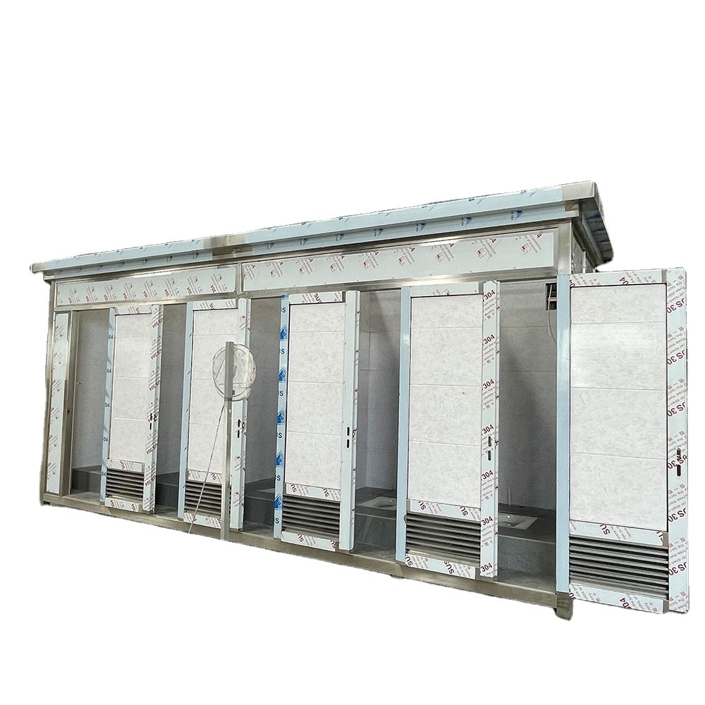 Steel Structure Sandwich Panel Portable Movable Toilet for Sale