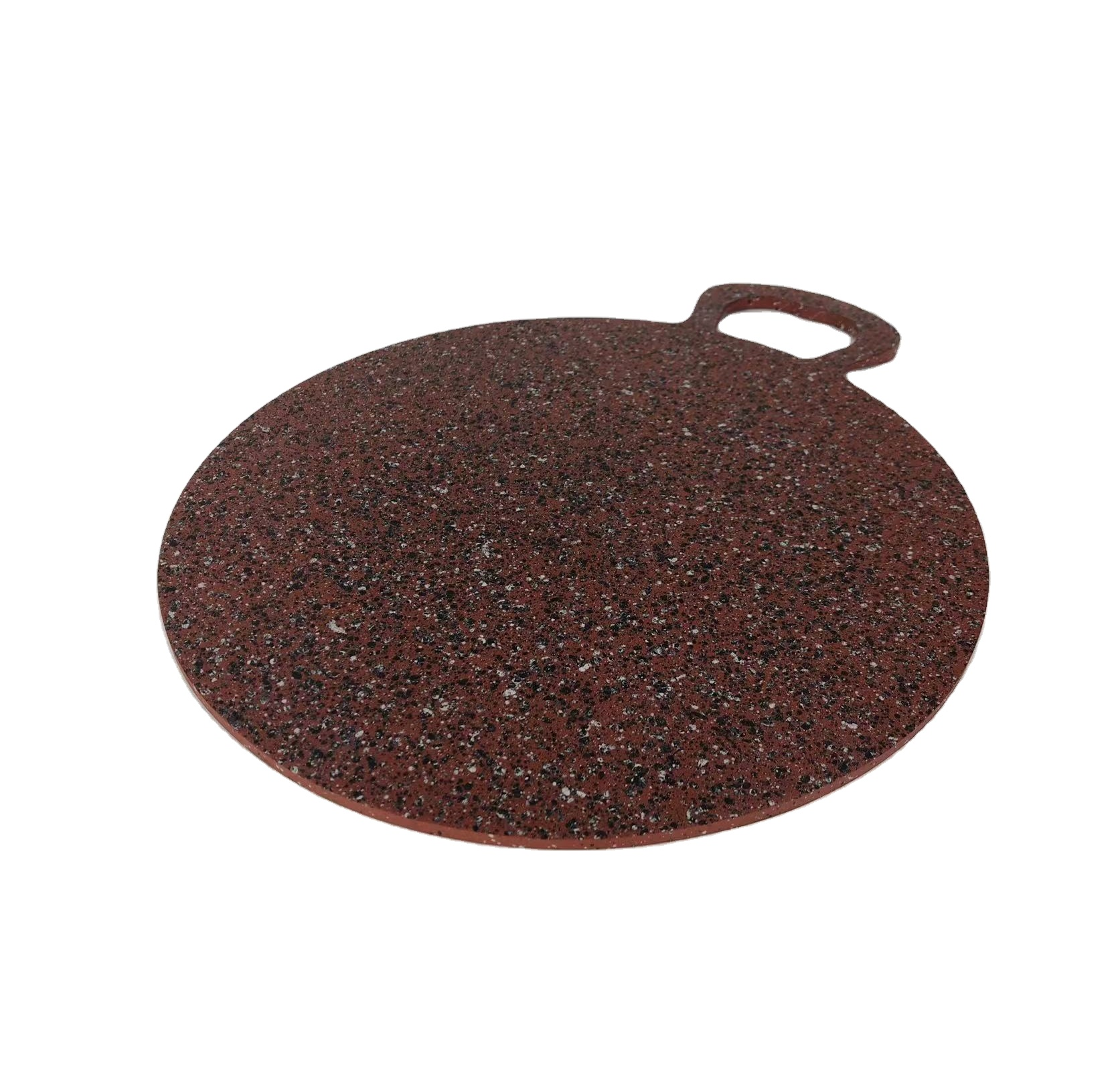 Aluminum Granite Coating Non-stick Griddle Bread Maker Baking Cooking Pot Barbecue Outdoor Grill Pan Arabic TAWA