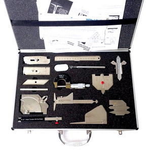 Welding Gauge Tool Kit With Brief Case Type Taper Gage HI-LO Test