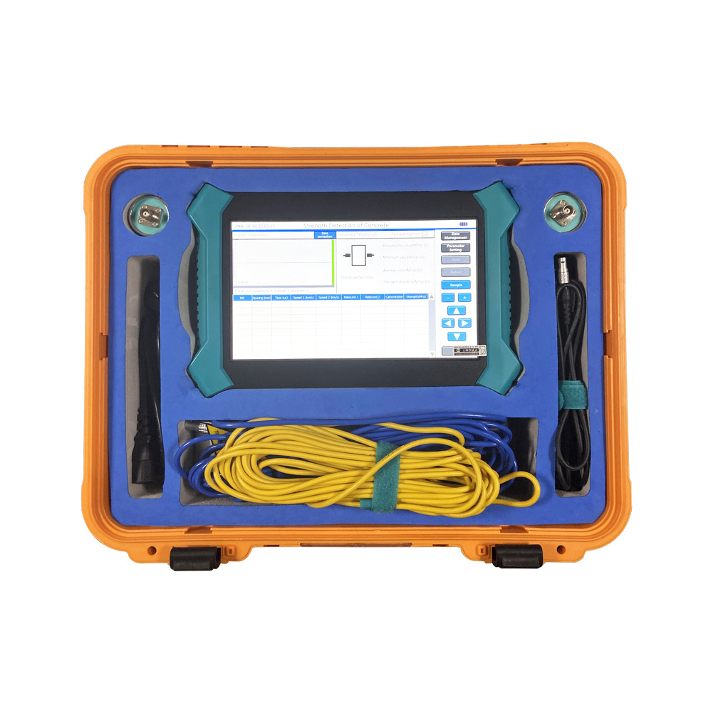 Ultrasonic Pulse Velocity Sonic Borehole Logging Test Equipment