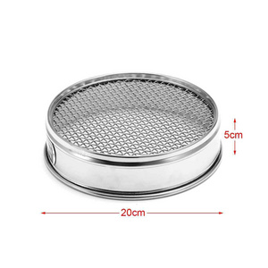 304 Stainless Steel Flour Mesh 50-150 Micron Standard Lab Testing Sieve 200-600mm ODM Supported with 1-Year Warranty