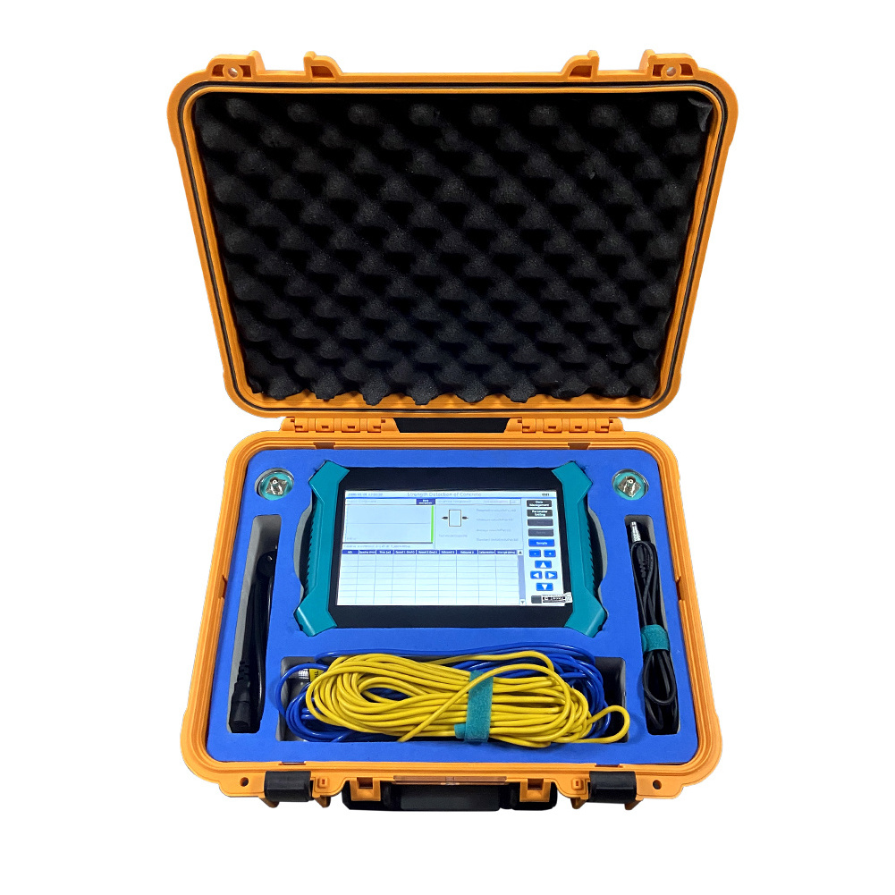 Ultrasonic Pulse Velocity Sonic Borehole Logging Test Equipment