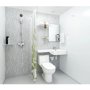 Prefab all in one bathroom pods with toilet and basin BUL1220