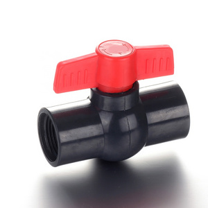 1/2" To 8"  Water Pipe Link New Material Plastic Pvc Compact Ball Valve