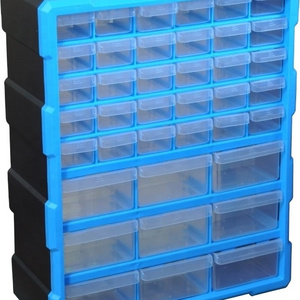 QS Wholesale High Quality Storage Plastic Drawer Bins plastic spare parts Warehouse Large Small Bins for Sale Stacking Storage