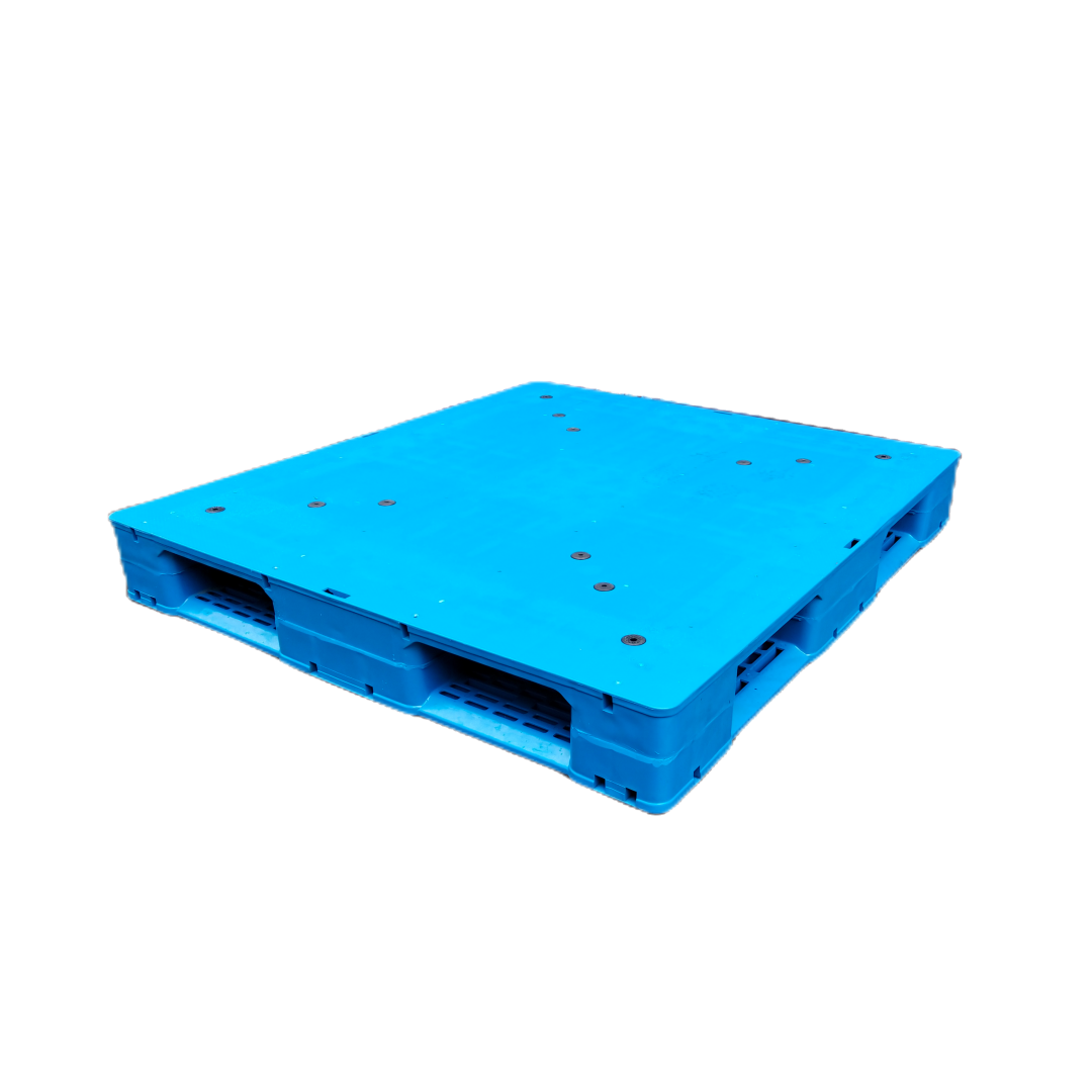 QS heavy duty low price HDPE standard size plastic pallet for sale