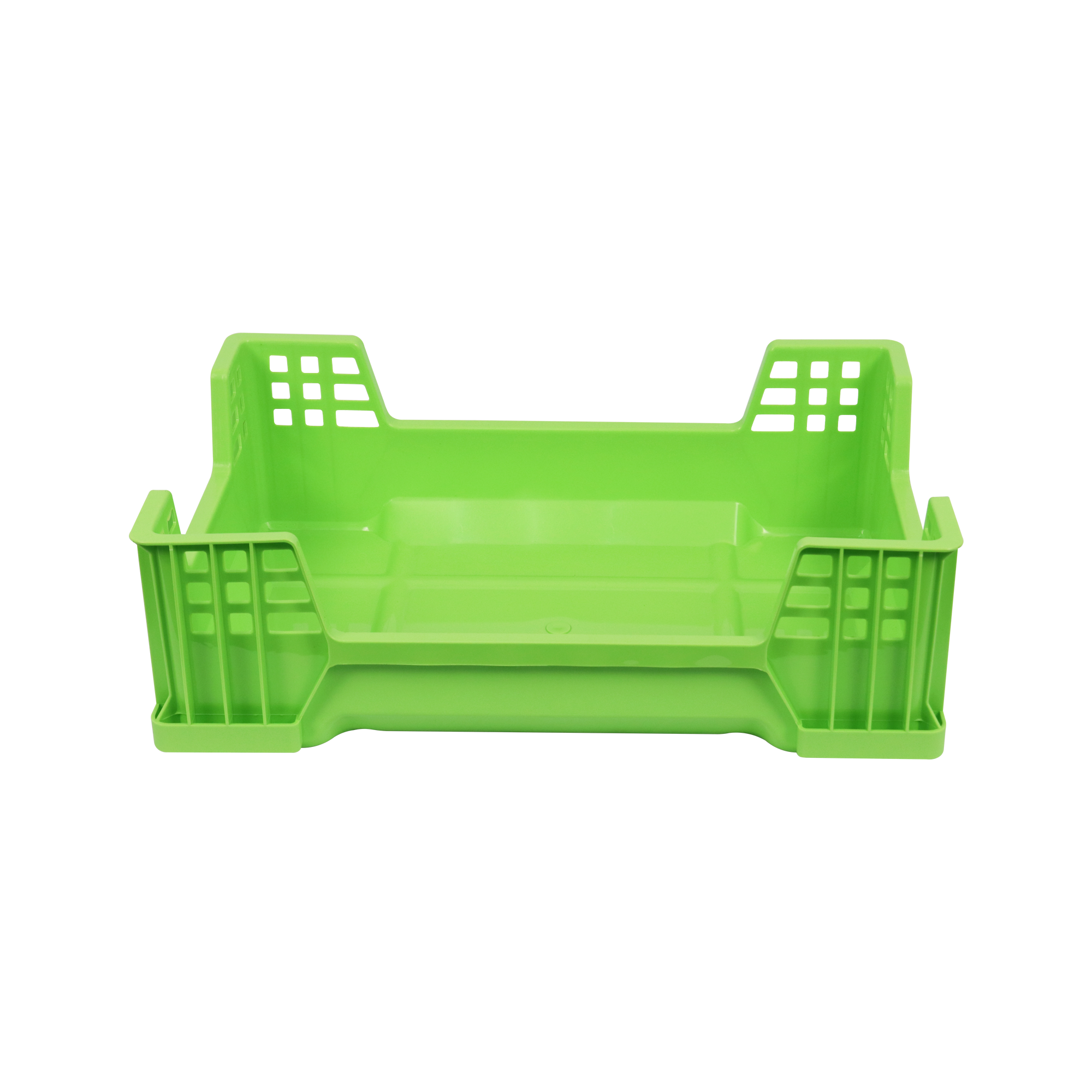 QS Stackable plastic insect turnover crate food safety certified moving crate polypropylene plastic insect breeding tray