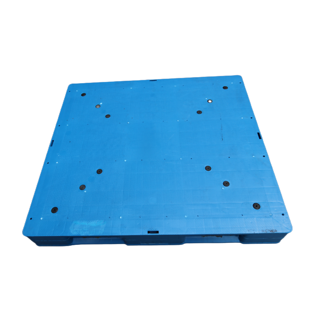 QS heavy duty low price HDPE standard size plastic pallet for sale