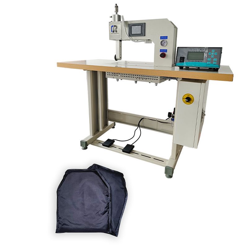 Ultrasonic wireless wig lace making sewing machine ultrasonic welding machine for non woven fabric