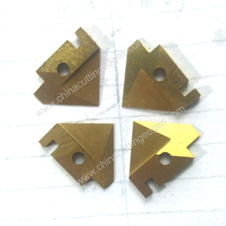 Tungsten carbide Komax wire stripping blades