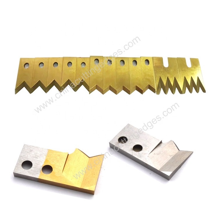 Tungsten carbide Komax wire stripping blades