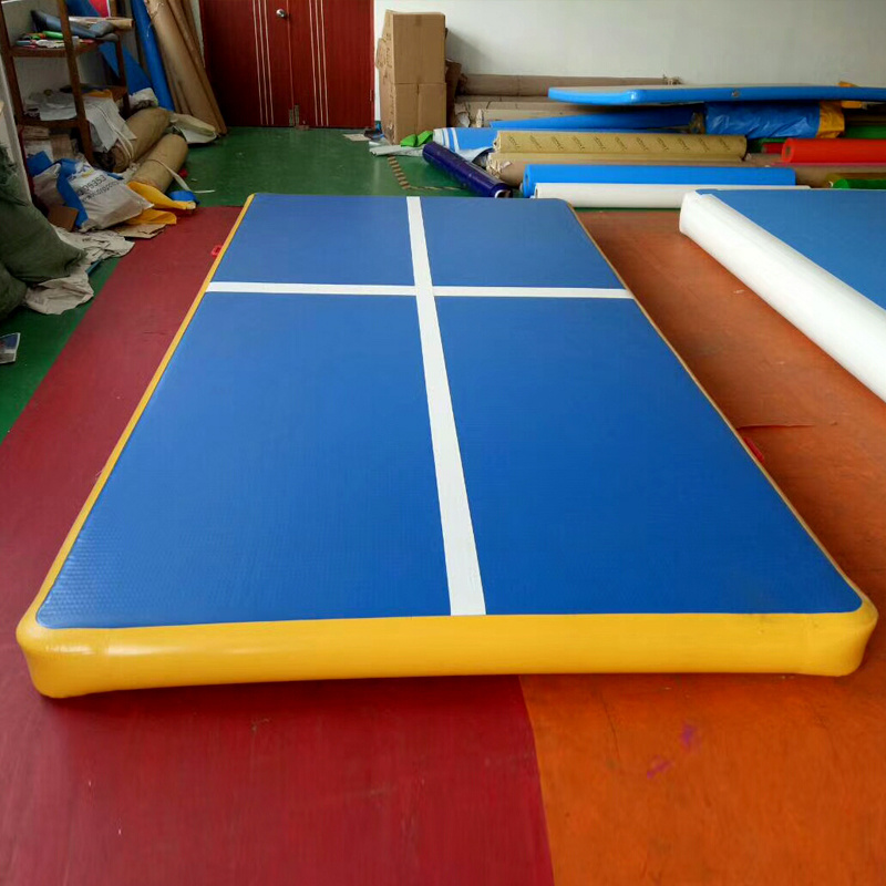 Cheap cheerleading sport equipment gym air tumbling mattress inflatable air track for sale