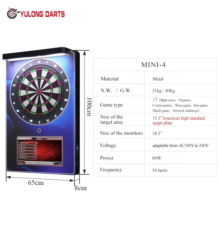 Electronic  Dartboard Factory Standard score Dart Boards Darts with 6pcs flights China Black Green  White OEM Customized Box