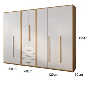 2020 latest design furniture the overall bedroom wardrobe combination modern and simple Wardrobes Bedroom Closet