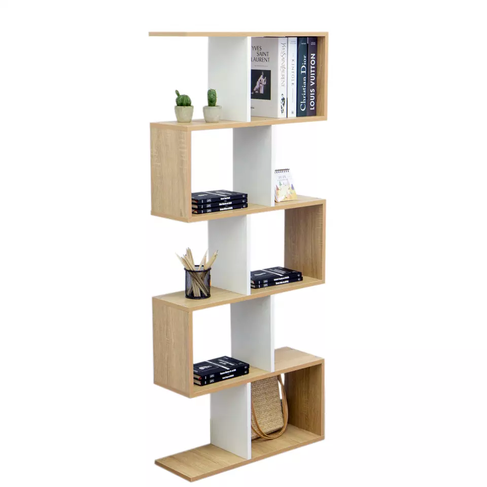 Hot selling modern bookshelf  child wooden nursery furniture toy book classroom wood shoe preschool locker daycare shelf storage