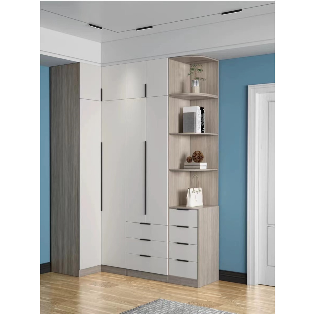 Keen price modern design bedroom furniture clothes organizer cupboards wooden storage cabinet closet wardrobe armoire