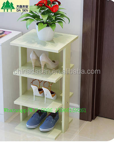 mini wooden shoe rack