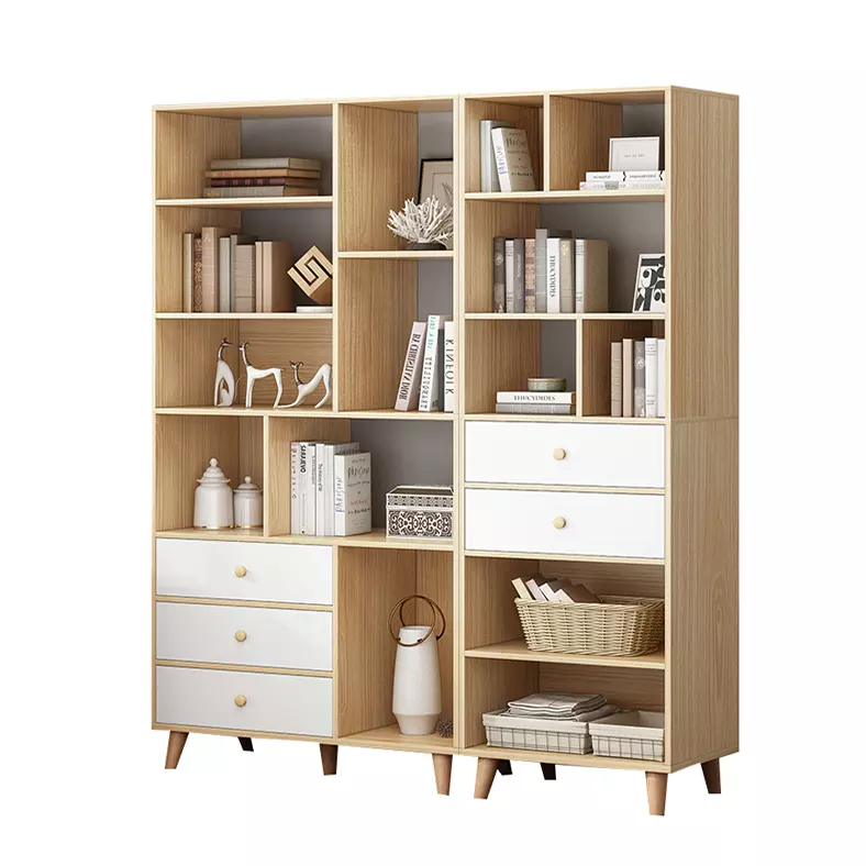 hot sale modern style  bookshelf  child wooden  furniture toy book classroom wood shelf storage