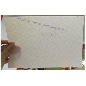 Customized watermark paper anti-counterfeiting security bond paper ticket/coupon/voucher certificate paper