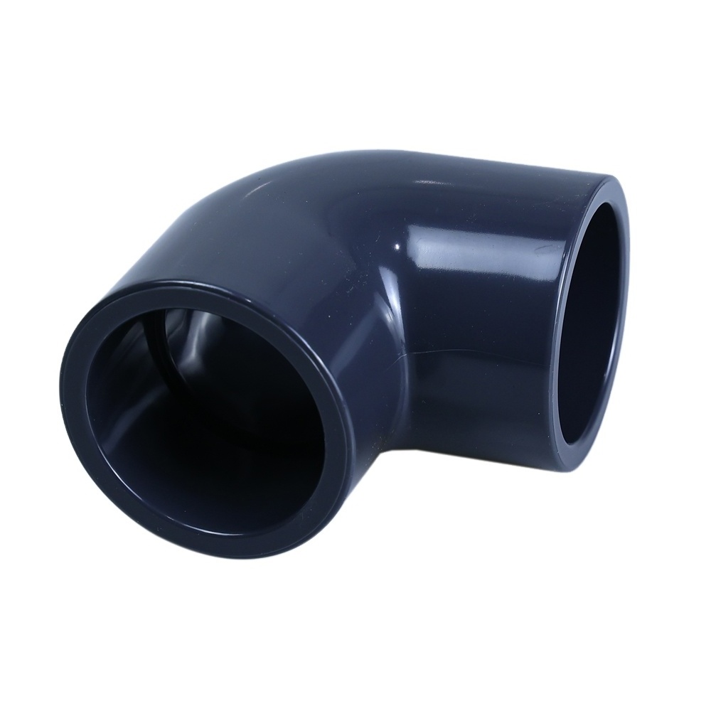 High Quality Pvc Pipe Fitting Pvc 3 Way Elbow 1 inch gray 90 degree elbow pvc pipe fittings schedule 80