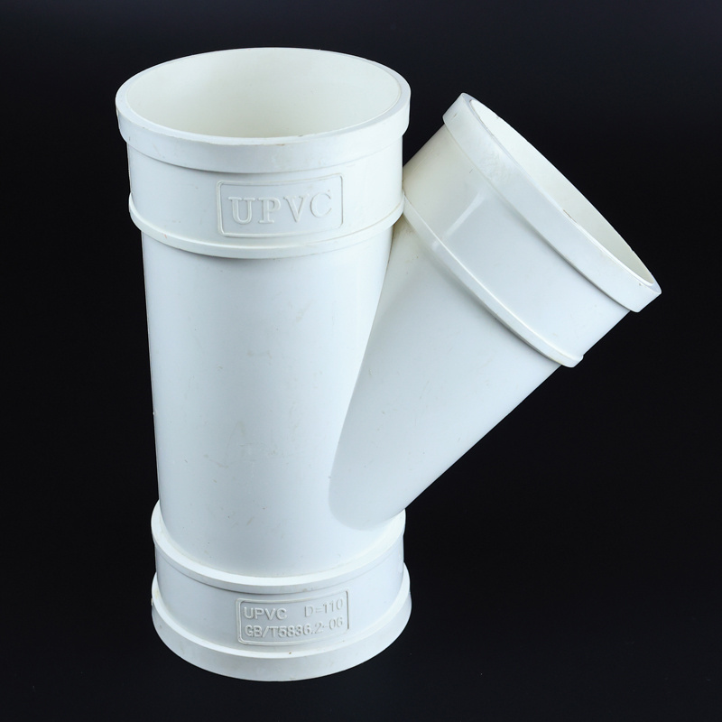 Pvc Tee GB/ASTM Manufacturer ISO Standard PVC Equal Tee All Sizes Pvc Pipe Fittings