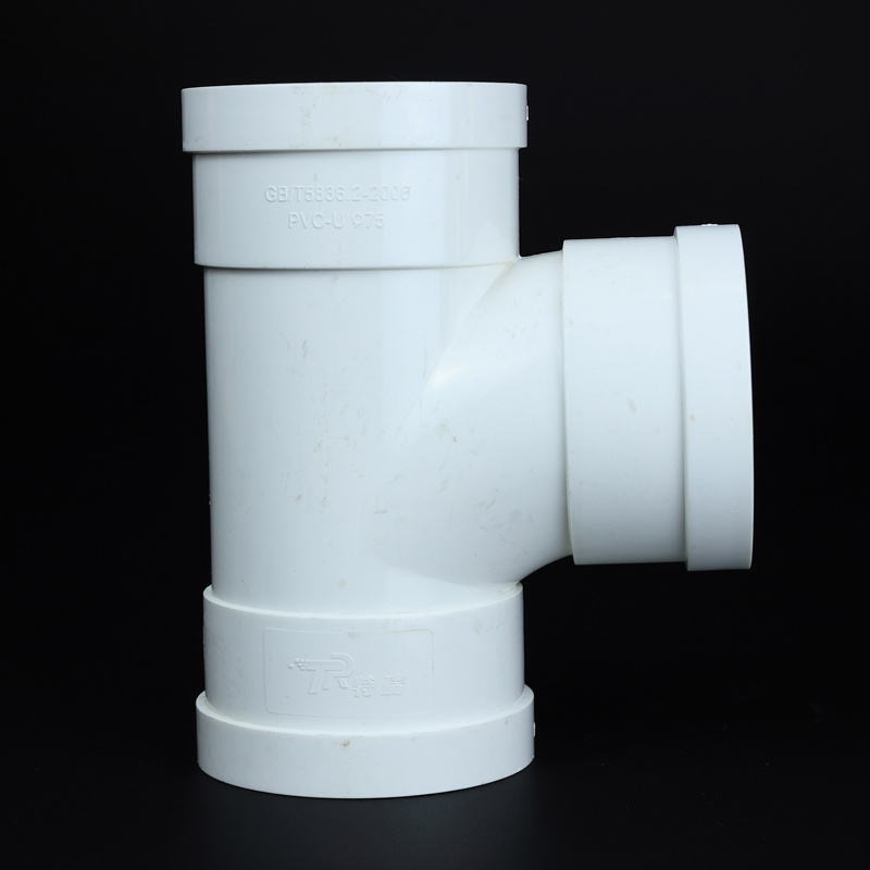 Pvc Tee GB/ASTM Manufacturer ISO Standard PVC Equal Tee All Sizes Pvc Pipe Fittings