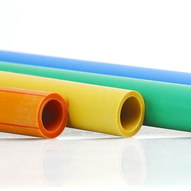 Germany Standard PP PP-R pipes and fittings Cold and Hot waterPPR plastic tubes green blue yellow pipes