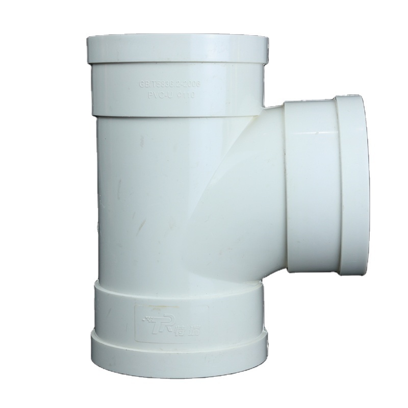 Pvc Tee GB/ASTM Manufacturer ISO Standard PVC Equal Tee All Sizes Pvc Pipe Fittings