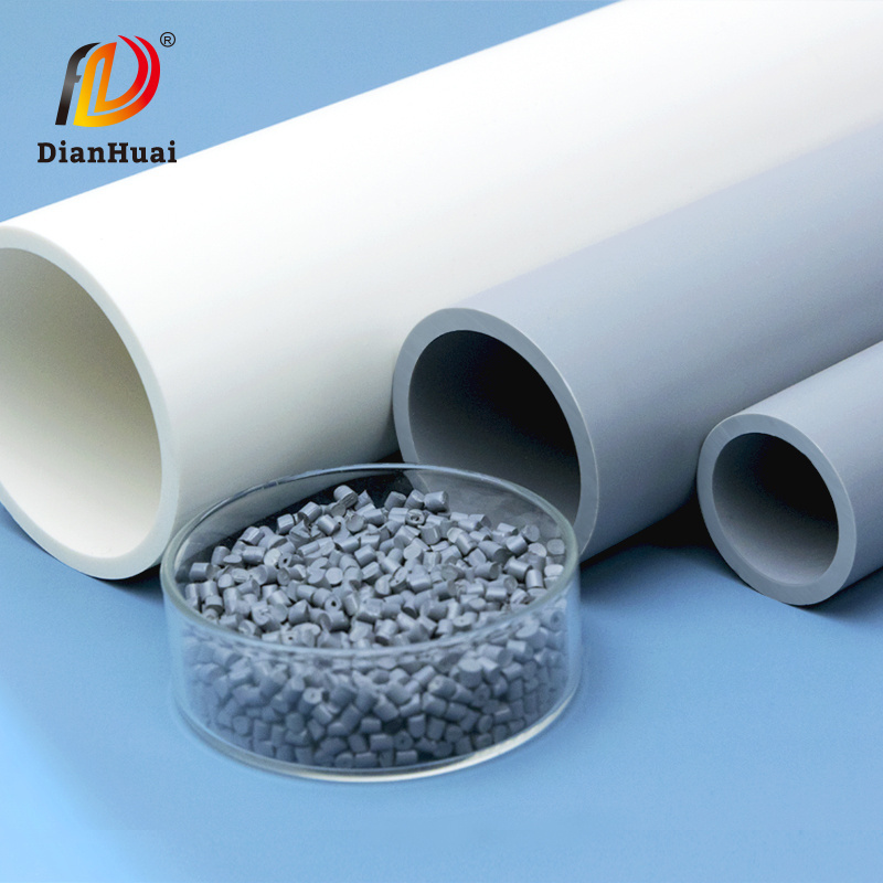 Rigid PVC Tubes Round Colorful Plastic PVC Pipe Water Supply Extrusion PVC Pipes