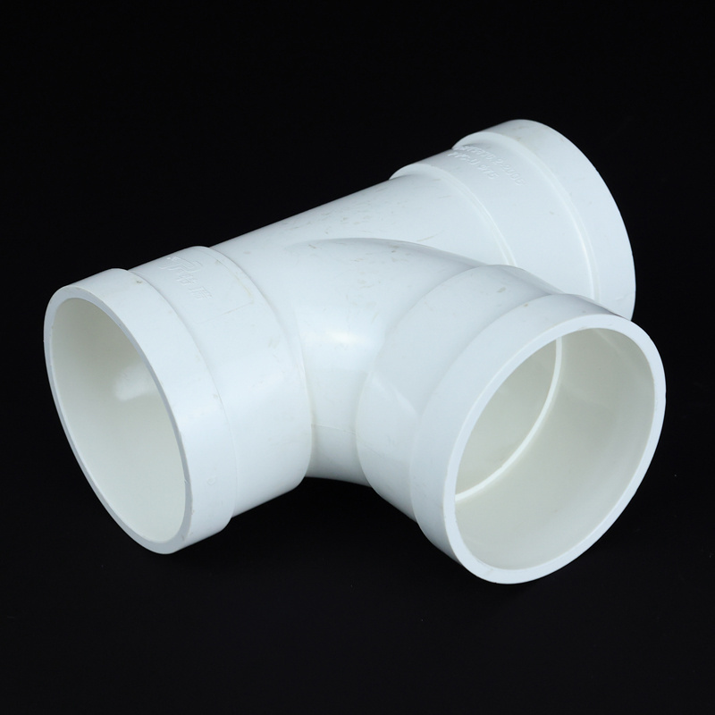 Pvc Tee GB/ASTM Manufacturer ISO Standard PVC Equal Tee All Sizes Pvc Pipe Fittings