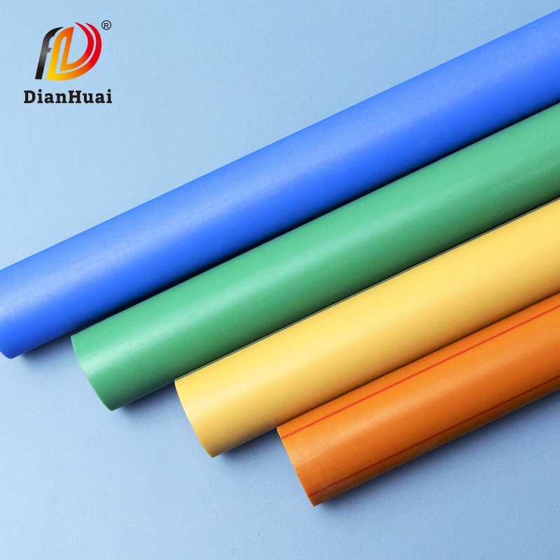 Rigid PVC Tubes Round Colorful Plastic PVC Pipe Water Supply Extrusion PVC Pipes