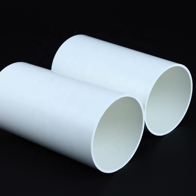 wholesale Large Diameter 20Mm-160Mm 100Mm 150Mm 1 2 3 4 5 6 Inch Plastic white gray Rigid Pvc-U Pvcu Pvc U Water Pipe