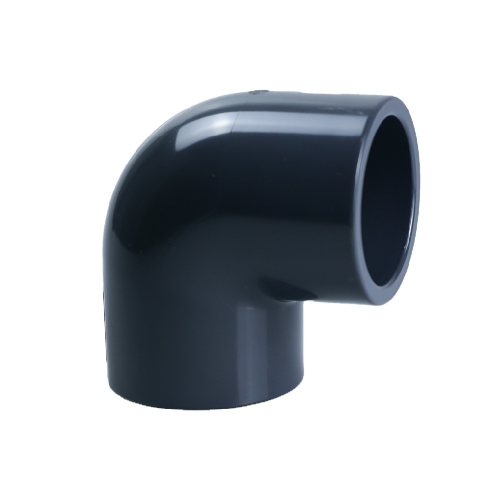 High Quality Pvc Pipe Fitting Pvc 3 Way Elbow 1 inch gray 90 degree elbow pvc pipe fittings schedule 80