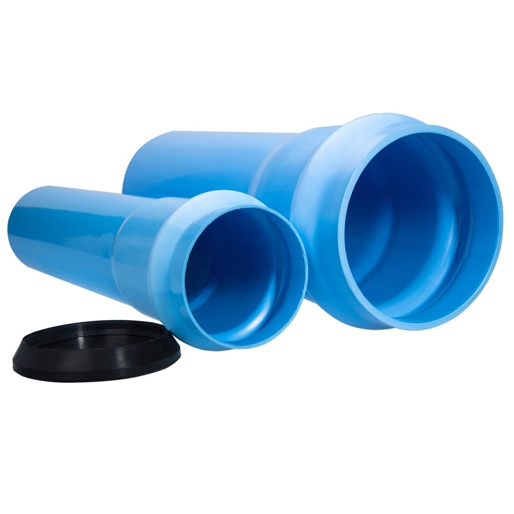 Factory sale Large Diameter Water Plastic Pvc Pipe Blue color Pvc-o Agricultural Irrigation Drainage Plastic Water Pipe Price