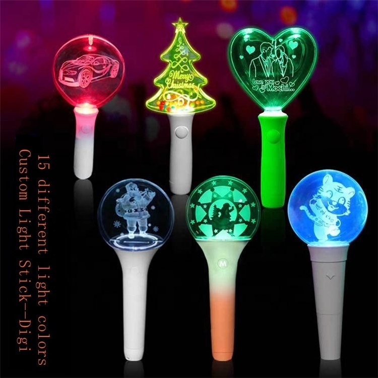 Wholesale Led Idol Concert Lightstick Cheering Fans Custom Kpop Light Stick