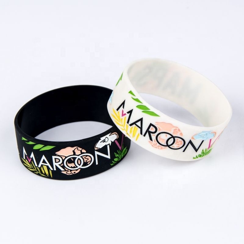 Wholesale Cheap Price Promotion Gifts Rubber Wrist Logo Custom Silicone Band