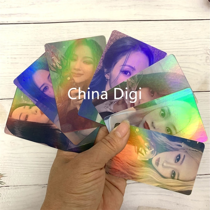 K-pop Items Custom Sets Mini Holographic Lomocard Random Laser Lomo Cards Kpop