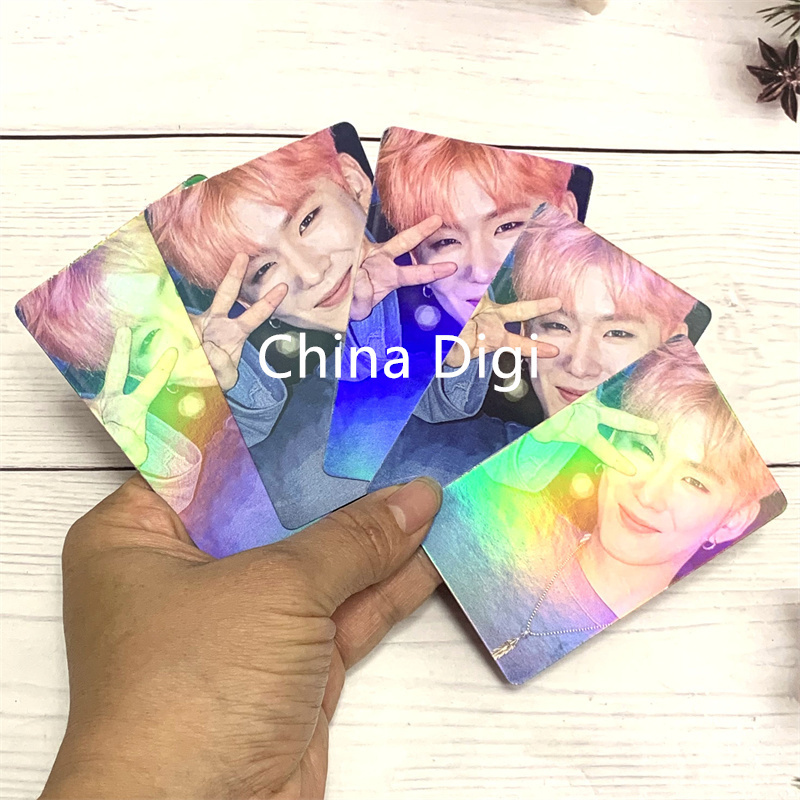 K-pop Items Custom Sets Mini Holographic Lomocard Random Laser Lomo Cards Kpop