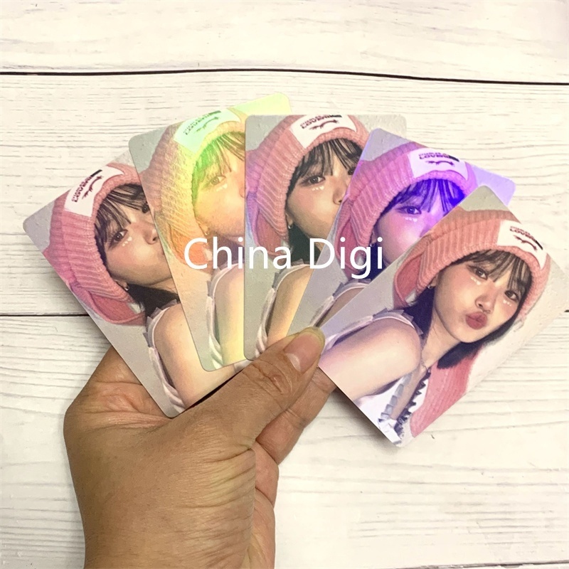 K-pop Items Custom Sets Mini Holographic Lomocard Random Laser Lomo Cards Kpop