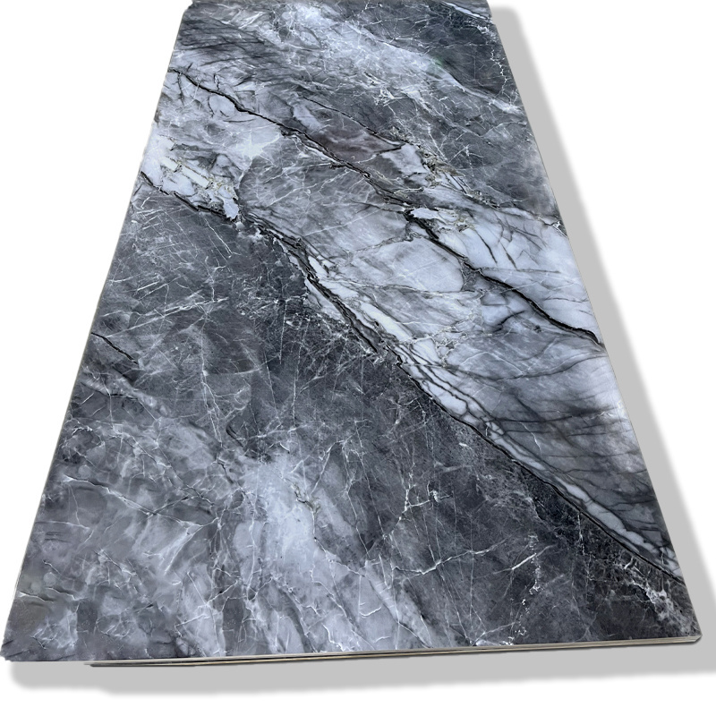 High quality Pvc Marble Sheet Uv Wall Panel For Interior Decoration Shower Wall Panels Isolation Decorative Wall Panels