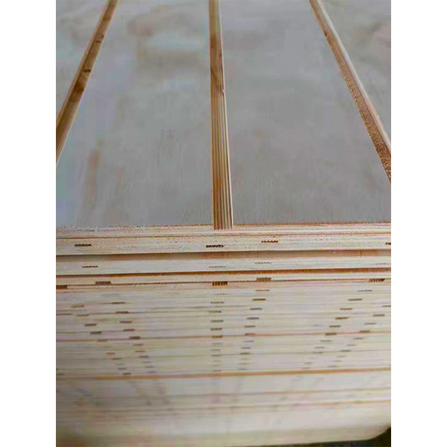 tongue and groove slotted plywood terciado ranurado