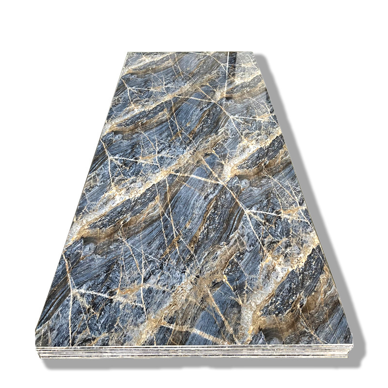 High quality Pvc Marble Sheet Uv Wall Panel For Interior Decoration Shower Wall Panels Isolation Decorative Wall Panels